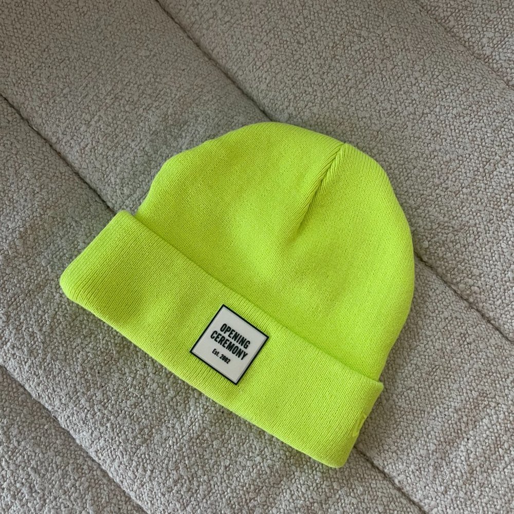 Opening Ceremony Neon Beanie
